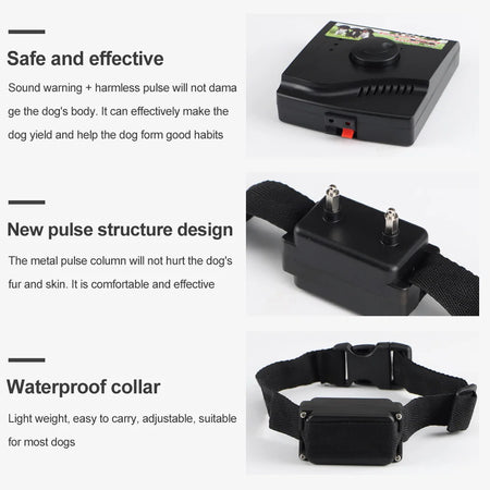 Electronic Pet Fence System Containment Collar &ndash; Waterproof