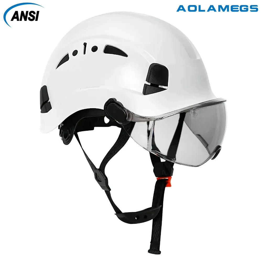 CR08 Safety Helmet With Visor &ndash; Lightweight Head Protection