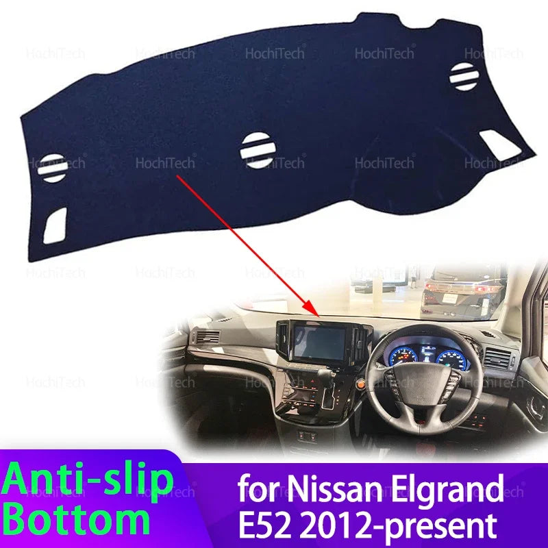 Κάλυμμα Ταμπλό Με Αντι-UV Προστασία Για Nissan Elgrand E52