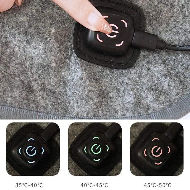 Electric Heating Blanket USB Car &ndash; Three Speed Thermostat