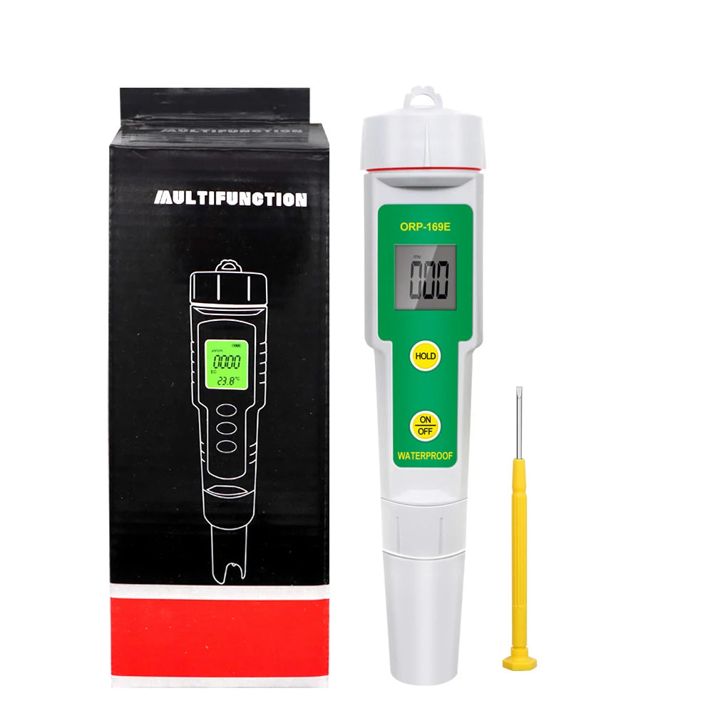 ORP-169E ORP-169F Waterproof ORP Meter &ndash; Digital Readout