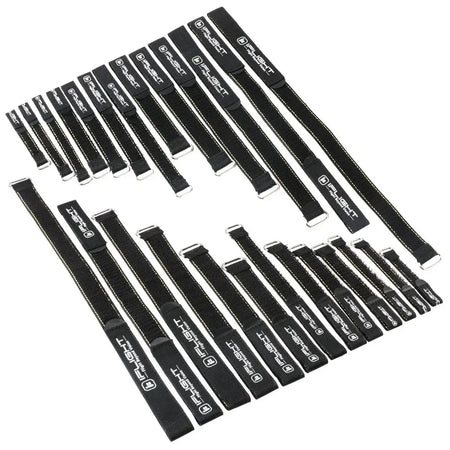 5pcs 10X100mm / 10X130mm IFlight Magic Sticker Tape Nylon Lipo Battery Strap Belt Reusable Cable Tie Wrap for FPV RC Battery by InterCyprus Trading Ltd