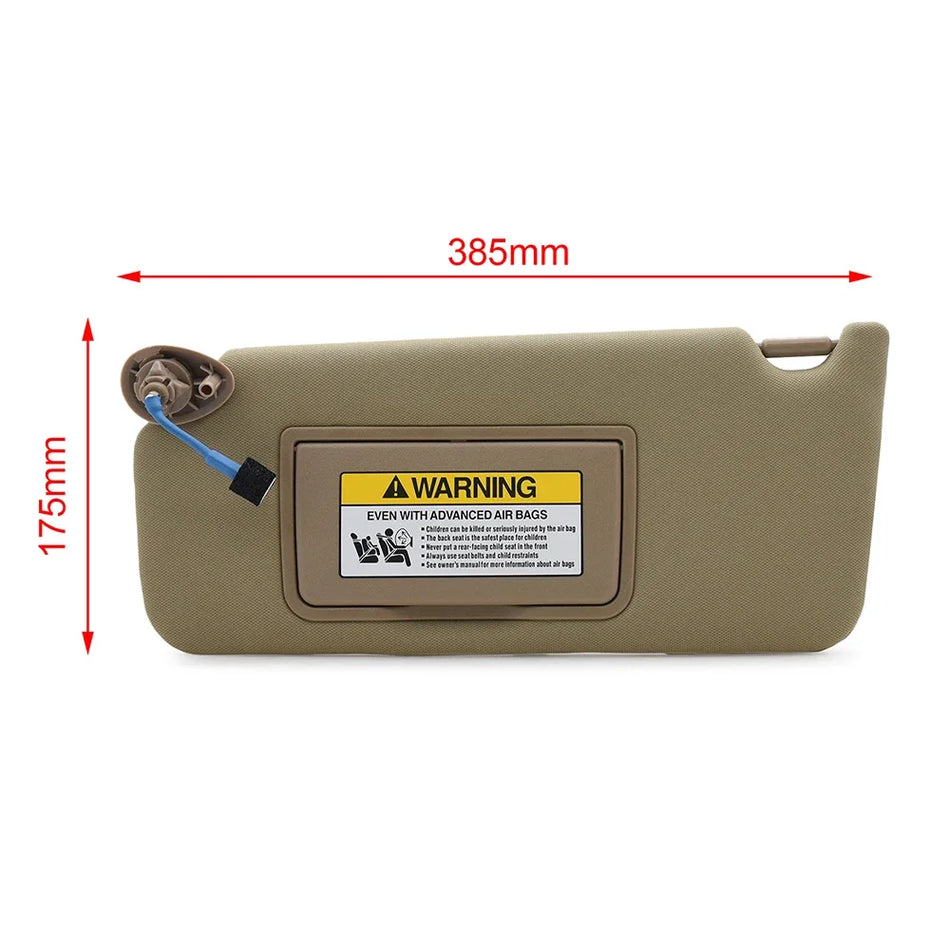 Parasolar pentru Honda Accord, partea șoferului și a pasagerului, scut solar cu blocare UV