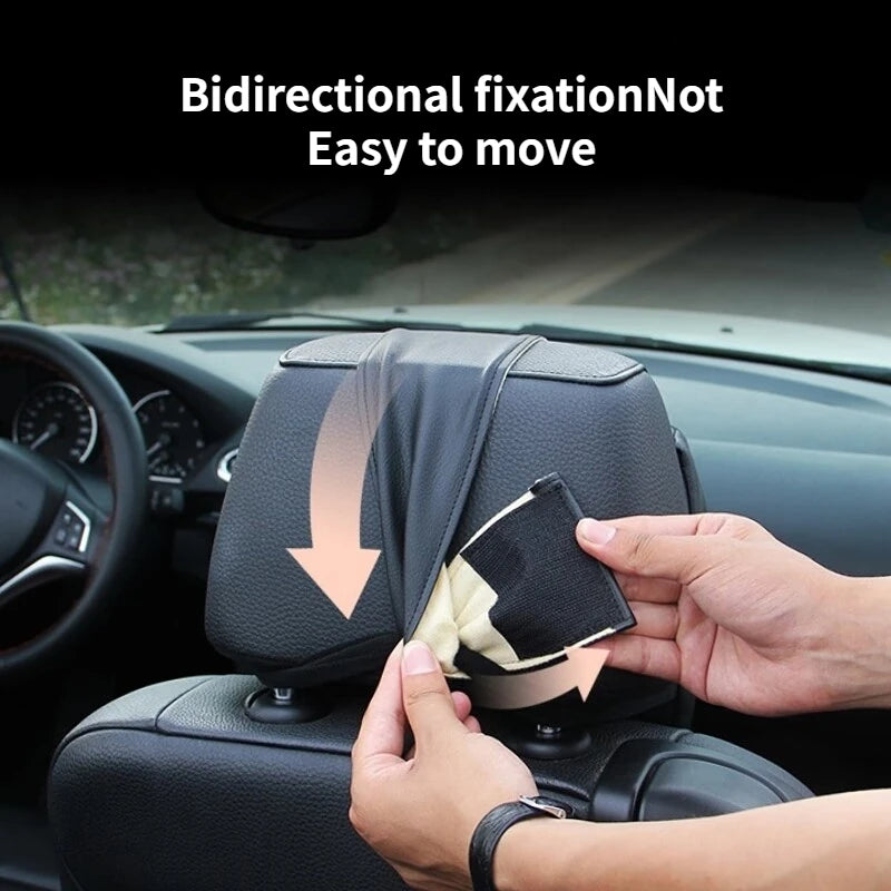 Car Seat Headrest 3D Memory Foam Pad - Ergonomic Support