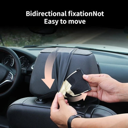 Car Seat Headrest 3D Memory Foam Pad - Ergonomic Support