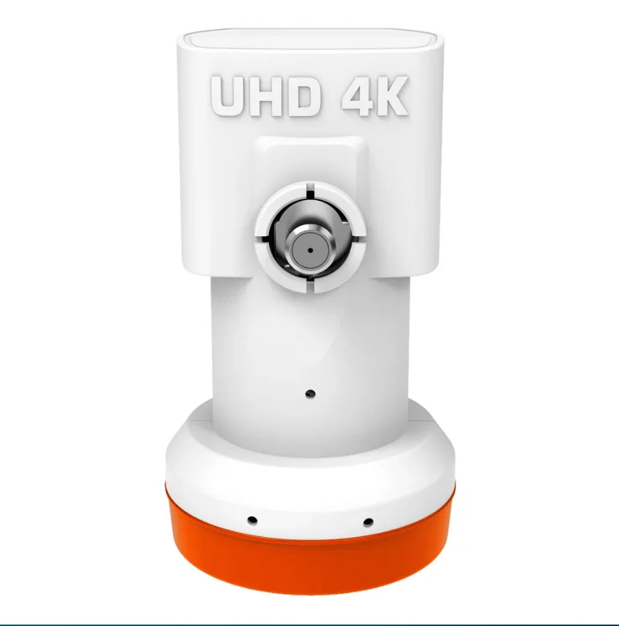 4K UHD Single Dual LNB Dish Universal Ku Band LNBF 950-2150MHz DVB-S2 HDTV KU-Band LNB Digital Satellite TV Receiver 40mm Holder 1 Port / CN