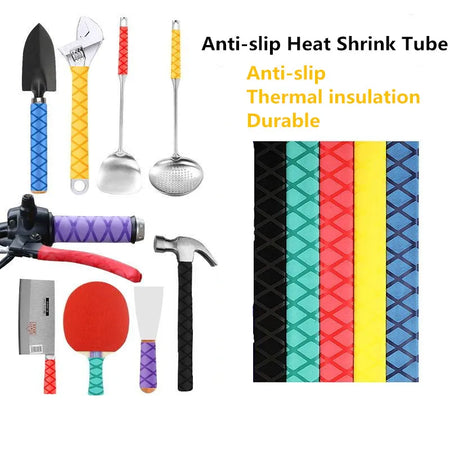1M Non-Slip Heat Shrink Tubing 15-50mm &ndash; Five Color Options