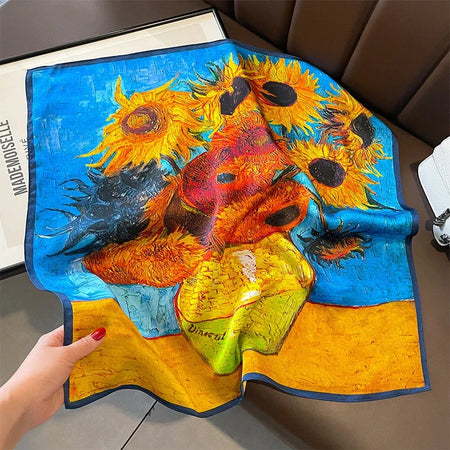YIMOERSS Silk Bandana Scarf &ndash; Luxurious 100% Real Silk