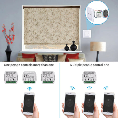 Smart WiFi ZigBee Curtain Module