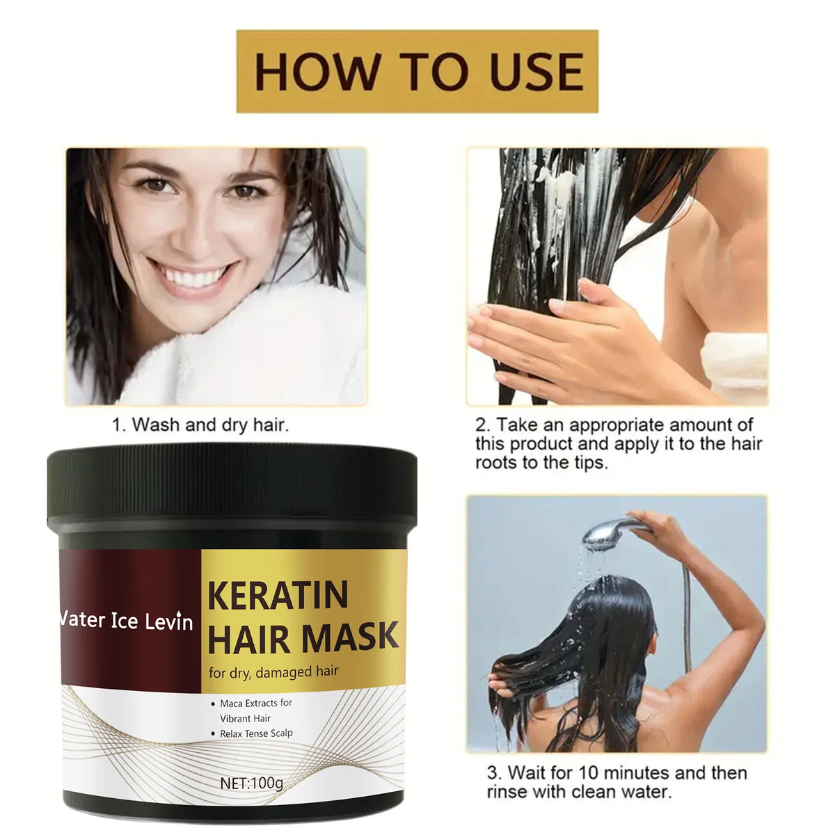 Magical Keratin Hair Mask &ndash; 5 Seconds Fast Repair
