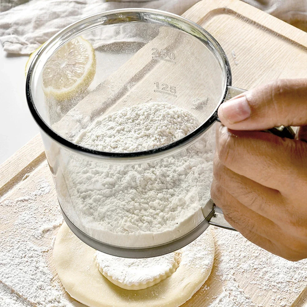 Flour Sifter Hand Press &ndash; Eco-Friendly Semi Automatic Design