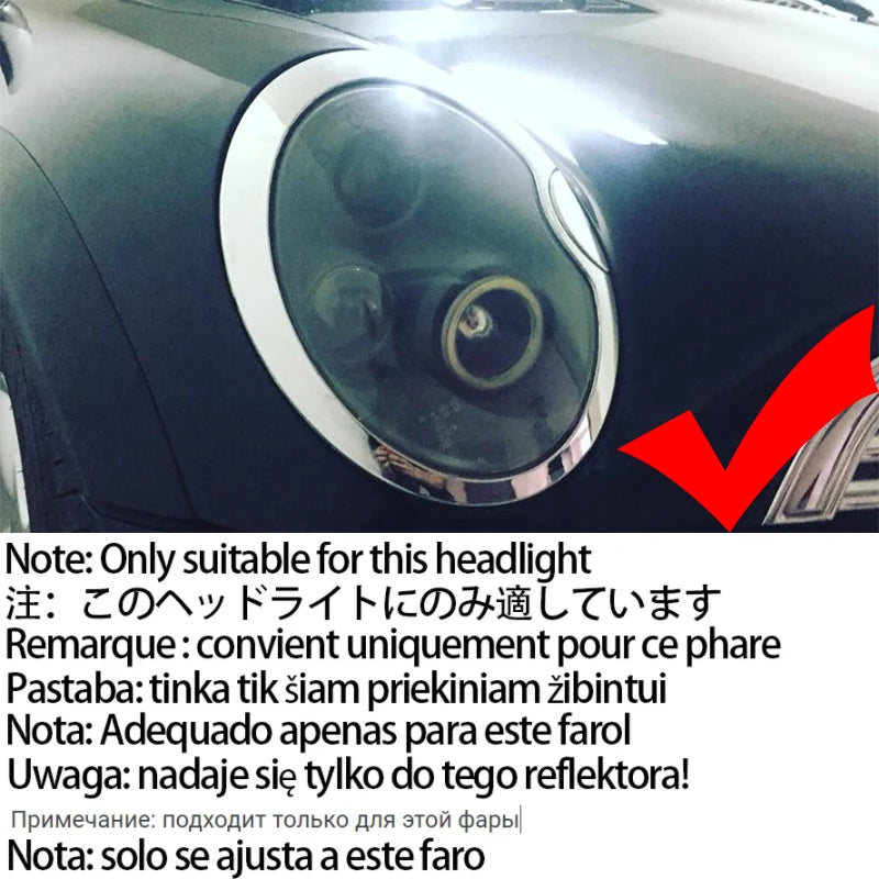 LED Δαχτυλίδια Άγγελου 6000K Λευκό SMD για Mini R50 R53 Hatch 2001-04