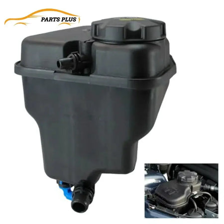 Coolant Expansion Tank Reservoir With Sensor 17137640515 For BMW 135i 335i E82 E88 E90 E91 E92 E93 X1 E84 N55 3.0L 17137590626 by InterCyprus Trading Ltd