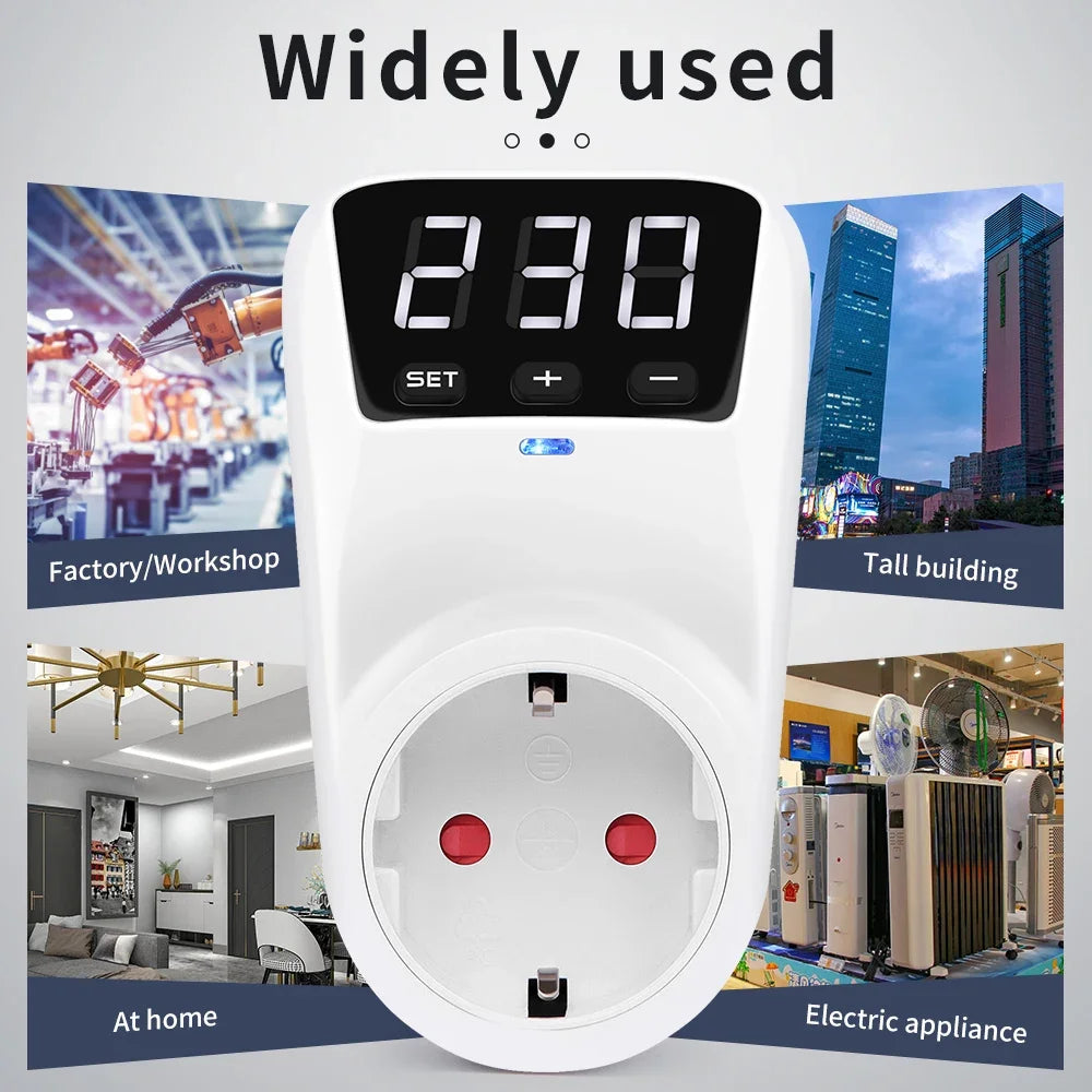HLP02 Digital Voltage Protector &ndash; Overcurrent Protection