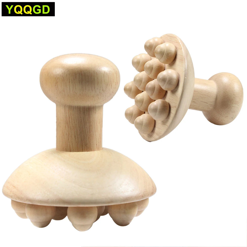 Wood Therapy Mushroom Massage Tool &ndash; Natural Anti-Cellulite Solution