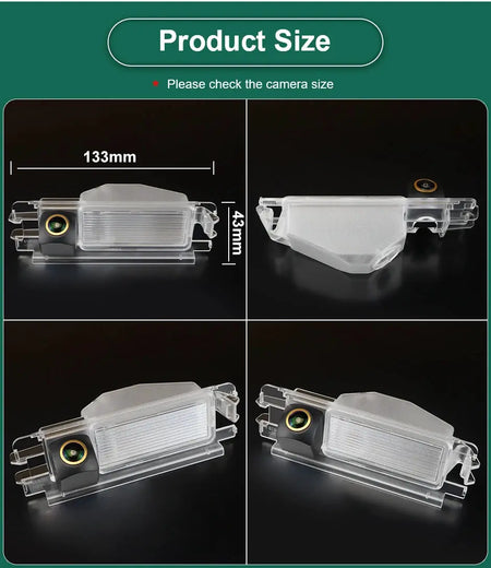 AHD 1080P 170° Fish-eye Lens Car Rear View Reverse Backup Camera For Renault Sandero/Dacia Sandero Stepway Logan 1/Logan 2 by InterCyprus Trading Ltd
