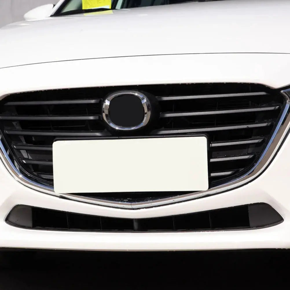 Car Front Lower Bumper Tow Hook Eye Cover Grille Caps For Mazda 3 2016 2017 2018 B63B-50-101 B63B-50-102 Replacement Trim Part by InterCyprus Trading Ltd
