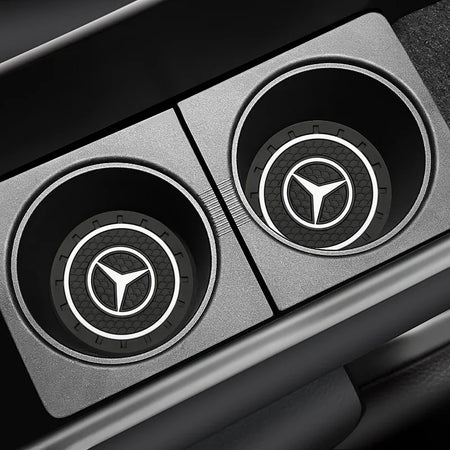 SSZ Car Cup Holder Coaster &ndash; Non Slip Interior Accessory for Mercedes Benz