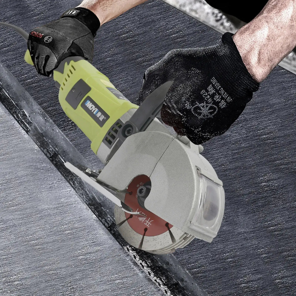 4000W Electric Grooving Machine Diamond Cutter &ndash; Dust Free