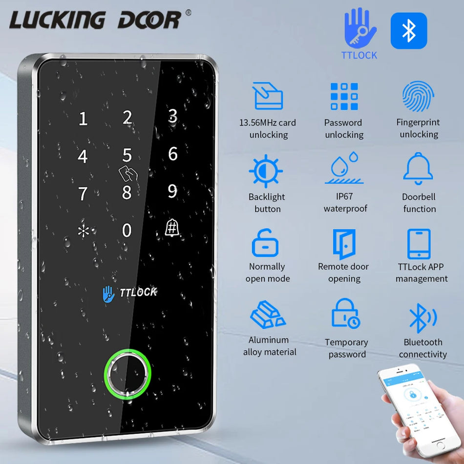 TT101 Alloy &ndash; Outdoor NFC Access Control System With App