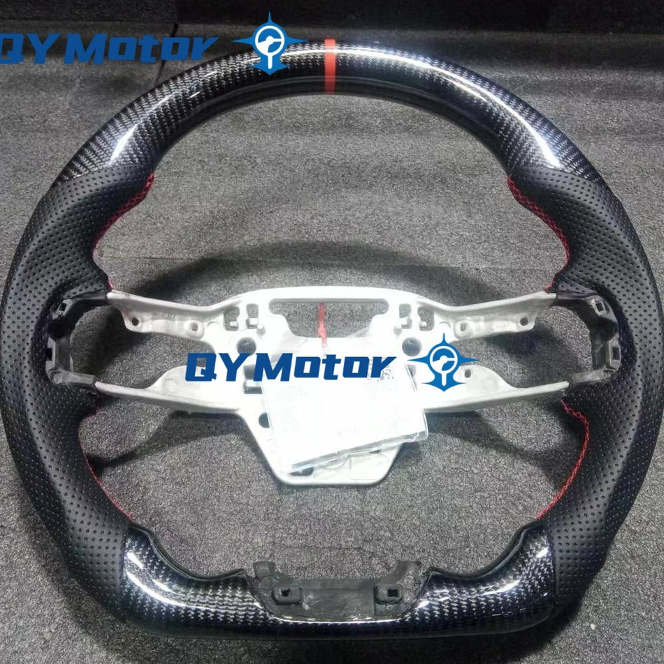 Ford Mustang 2024 S650 Steering Wheel Real Carbon Fiber