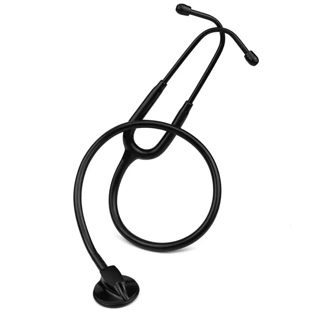 Medical Cardiology Doctor Stethoscope - Premium Quality Black / CHINA