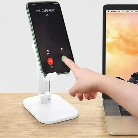 Desk Mobile Phone Holder Bracket Stand &ndash; Flexible Folding