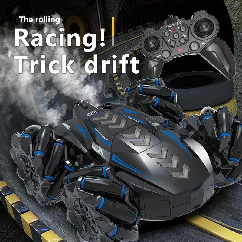 Remote Control Stunt Car &ndash; 360 Degree Rotation and Long Endurance