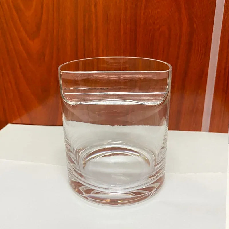 Cigar Glass - Crystal Glass With Built In Cigar Rest