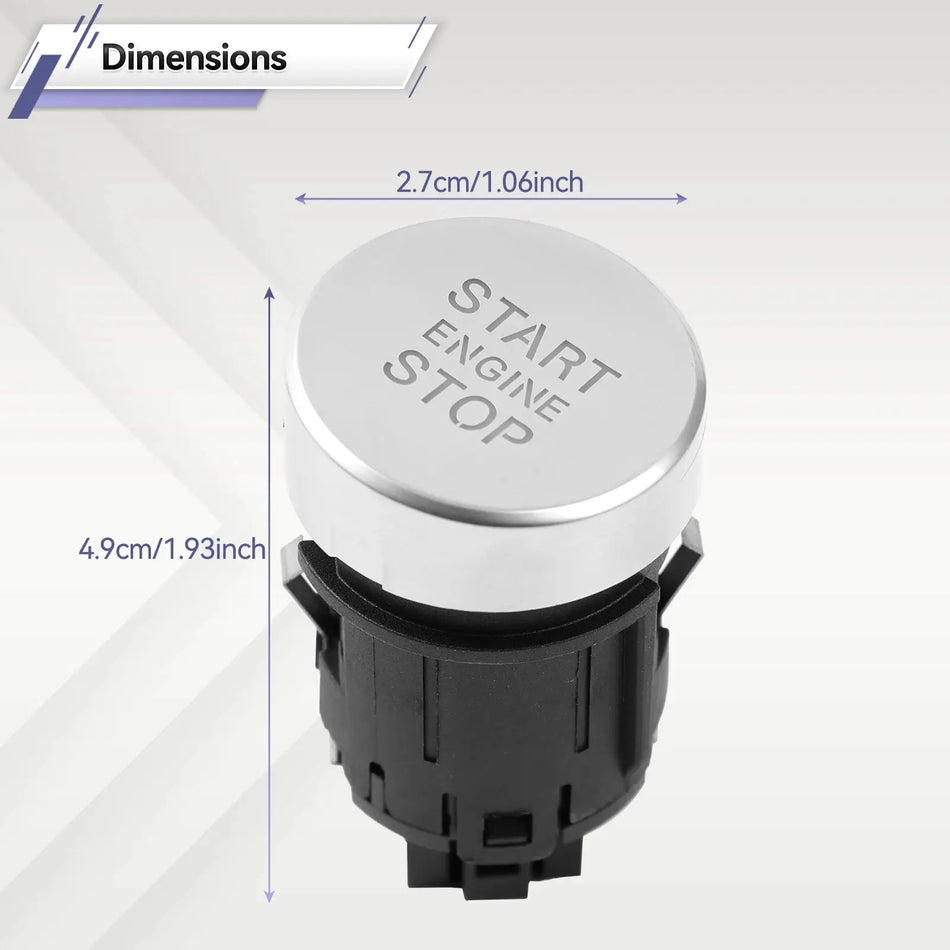 4G1905217A For Audi A6 C7 S6 A7 RS7 2013 2014 2015 2016 2017 2018 Keyless Start Stop Ignition Switch Engine Push Button Starter by InterCyprus Trading Ltd