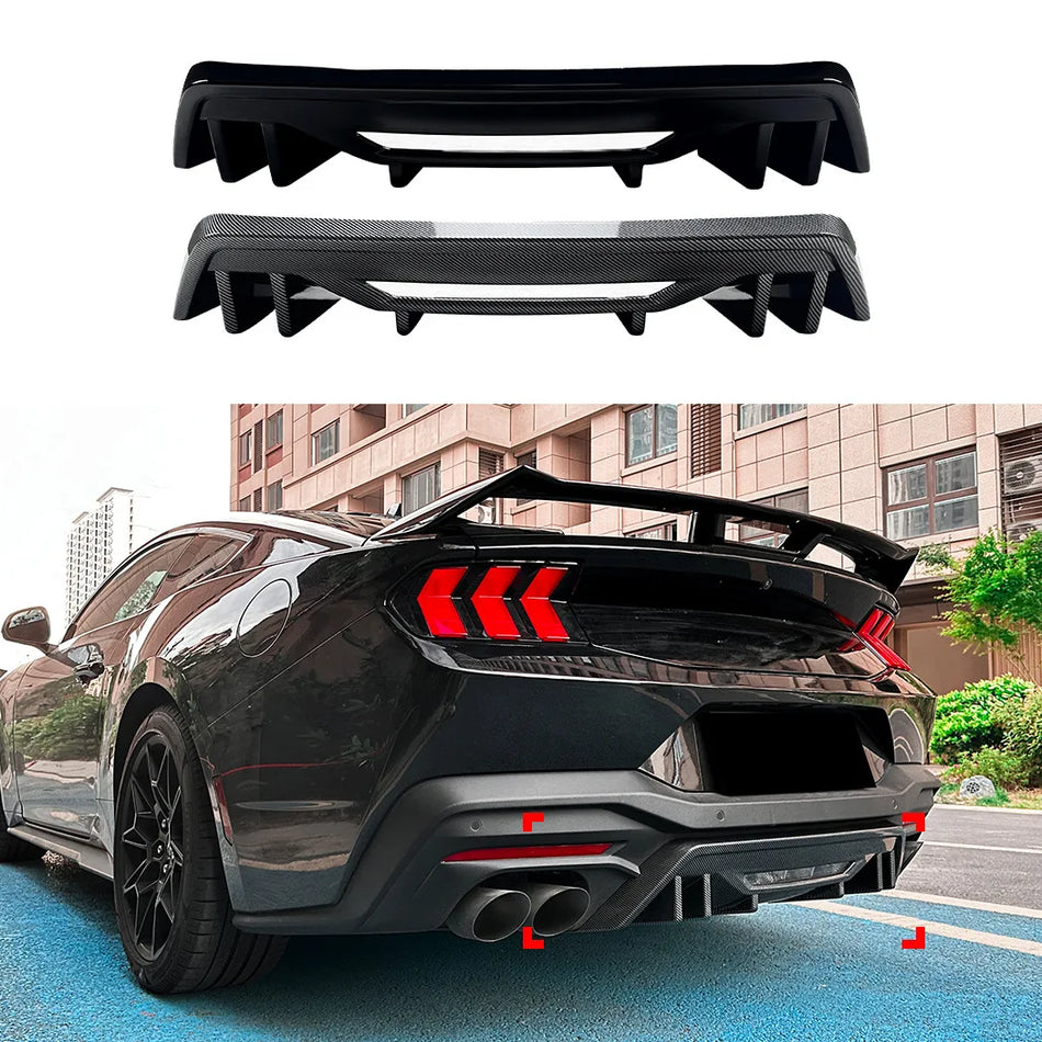 Dolní difuzor spoiler pro Ford Mustang MK7 2024 2025