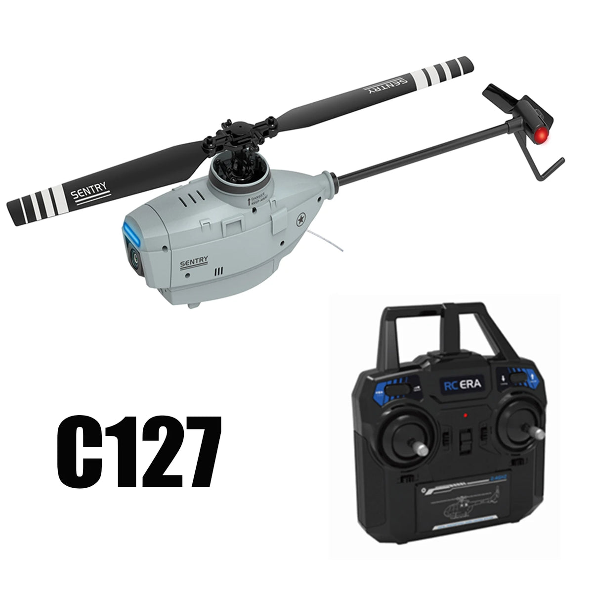 RC ERA C127AI Helicopter &ndash; 1080P Aerial Photography C127 RTF