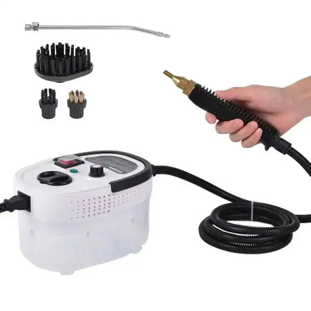 2500W Steam Cleaner High Temp Pressure Washer For Home Car white / Russian Federation / 220-240V