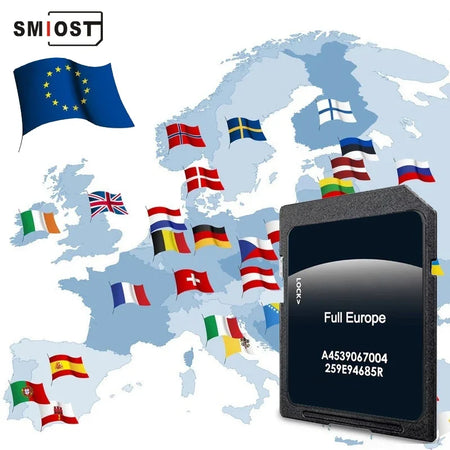 SMIOST 2023 Maps For Smart 453 - Full Europe Update CHINA / for Smart 453 no USB