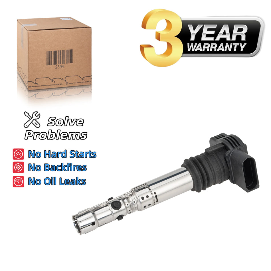Audi A3 A4 B5-B7 1.8T 2.0 Metalinis ir Plastikinis Uždegimo Ritė Volkswagen Golf IV Beetle