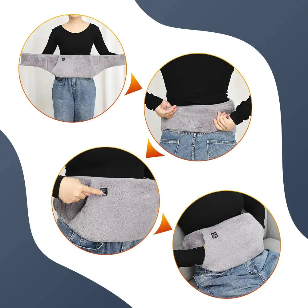 Uterus Warming Belt Heating Pad USB Warmer 45 55 65C