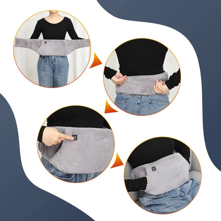 Uterus Warming Belt Heating Pad USB Warmer 45 55 65C