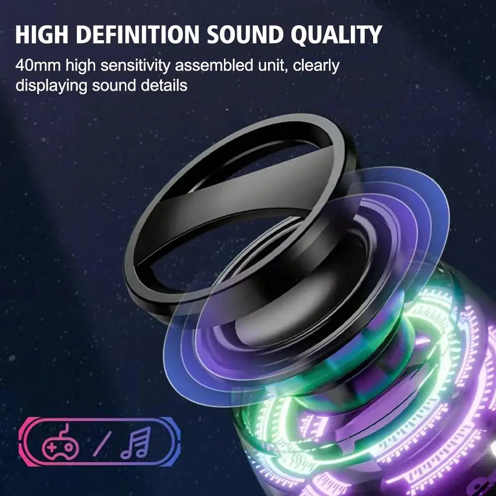 HECATE G200 Mini Portable Bluetooth Speaker with RGB and Magnetic Design