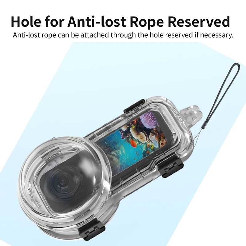 Invisible Dive Case for Insta360 X5 &ndash; Durable Waterproof Protection