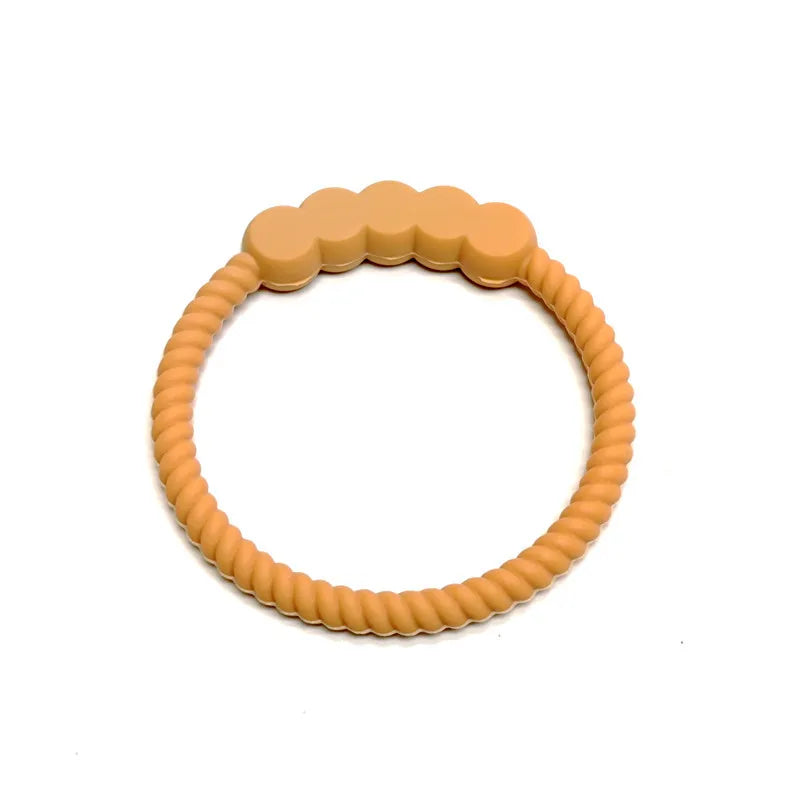 Silicone Animal Teether Set &ndash; Safe and Soothing Designs for Babies yellow