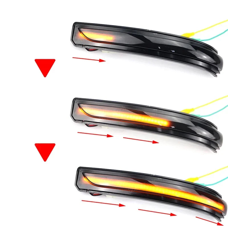 Dynaamiset LED-suuntavalot Mercedes-Benz A B -luokalle W169 W245