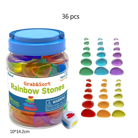 BOS30081 Light Table Sorting Blocks &ndash; Sensory Learning Fun TTF01063N