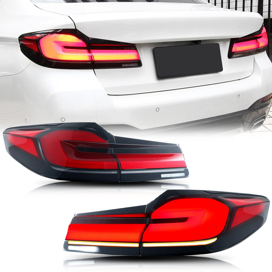 Luces traseras LED BMW G30 F90 M5 Serie 5 con intermitentes secuenciales
