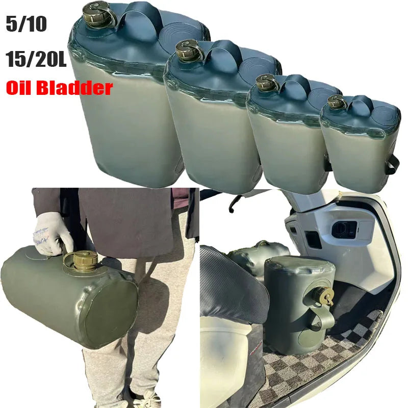 ZUIMI Portable TPU Fuel Tank &ndash; Durable Foldable Diesel Storage Solution