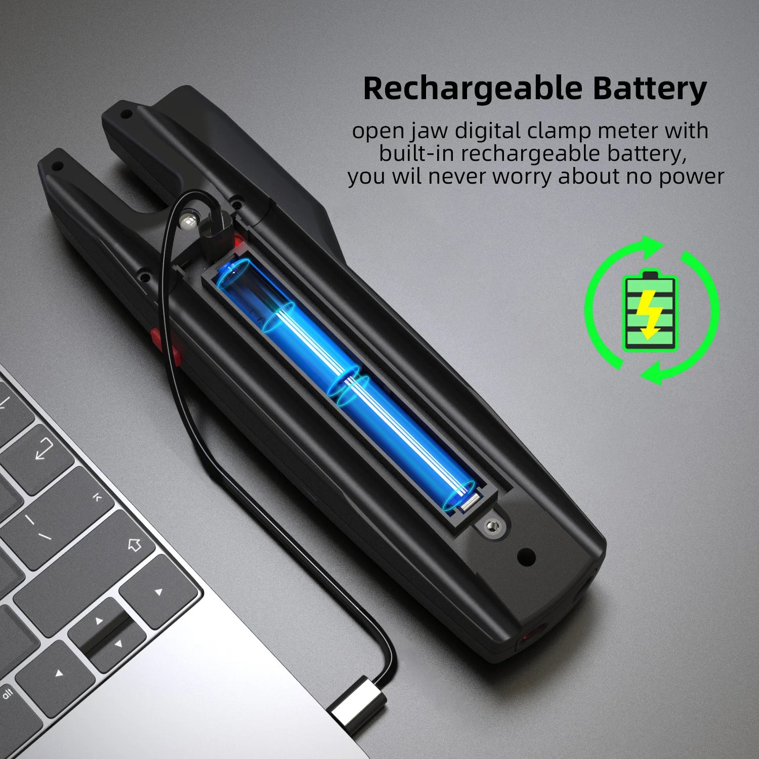 TK HOT BSIDE U6 Clamp Meter &ndash; 600A Auto Digital Multimeter