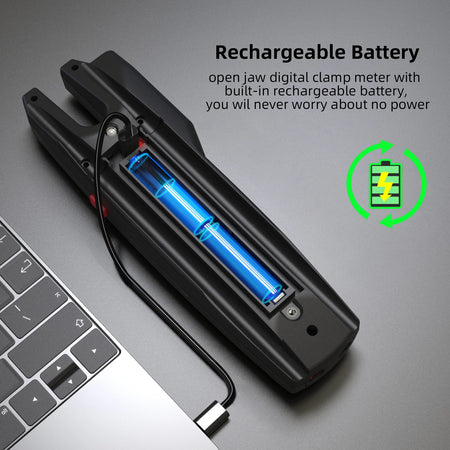 TK HOT BSIDE U6 Clamp Meter &ndash; 600A Auto Digital Multimeter