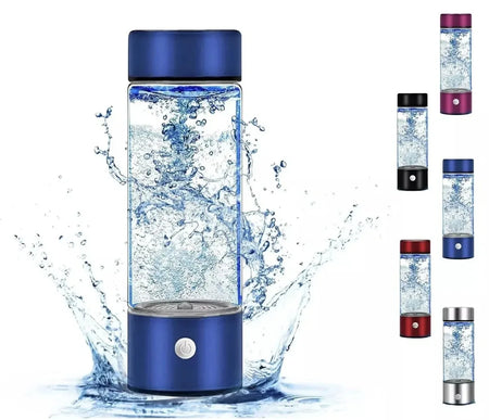 YTYIN Hydrogen Rich Water Cup &ndash; Portable Electric Ionizer for Health Benefits BLUE