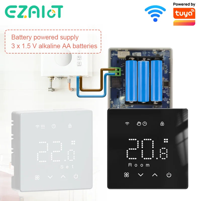 Tuya Thermostat for Water Boiler &ndash; Alexa and Google Home