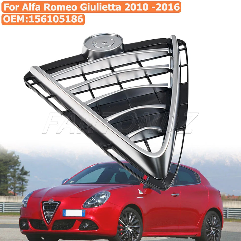 Parrilla frontal de malla en forma de panal para Alfa Romeo Giulietta 2010-2016