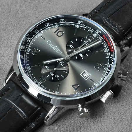 Cadisen Miyota 0S11 Chronograph Watch &ndash; Sunburst Dial